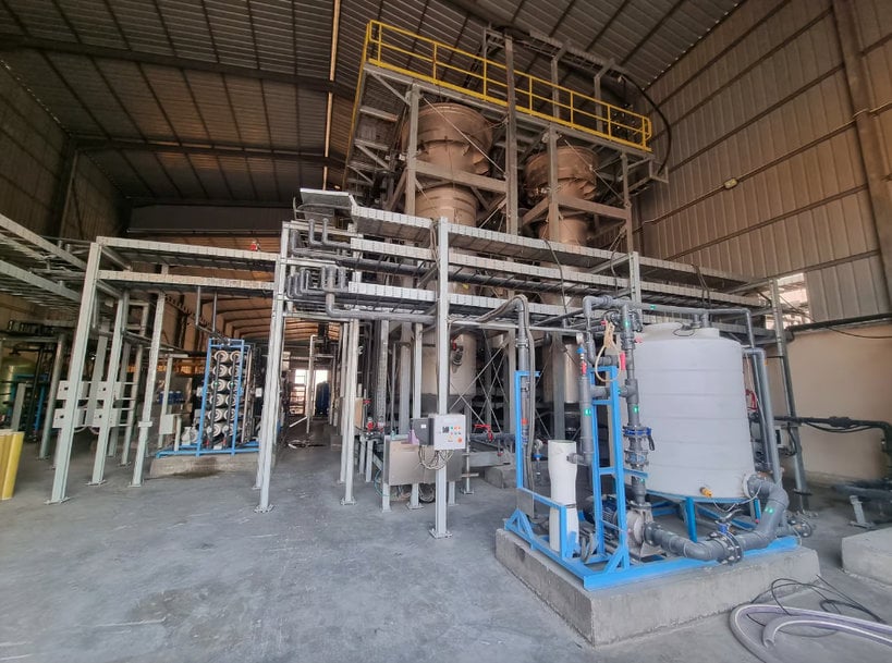 CLEAN TEQ WATER ACHIEVES PRACTICAL COMPLETION OF HIROX® WATER RECOVERY PLANT IN THE MIDDLE EAST